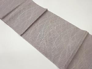 紗 芝尽くし模様織出し袋帯